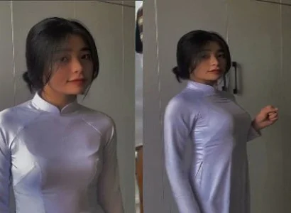 Mông tròn của em nữ sinh áo dài phê rên rỉ
